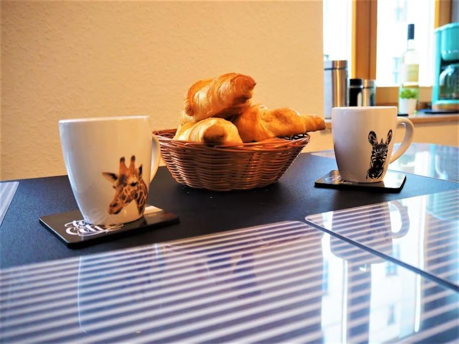 Modernes Apartment Mit Balkon Magdebourg Extérieur photo
