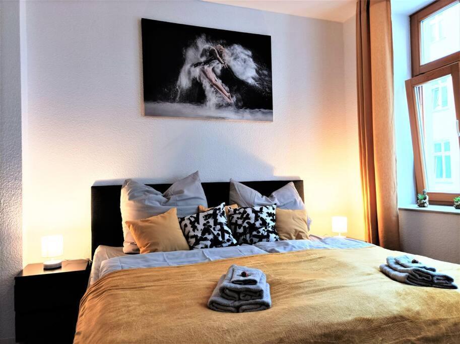 Modernes Apartment Mit Balkon Magdebourg Extérieur photo