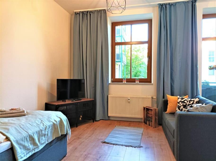 Modernes Apartment Mit Balkon Magdebourg Extérieur photo