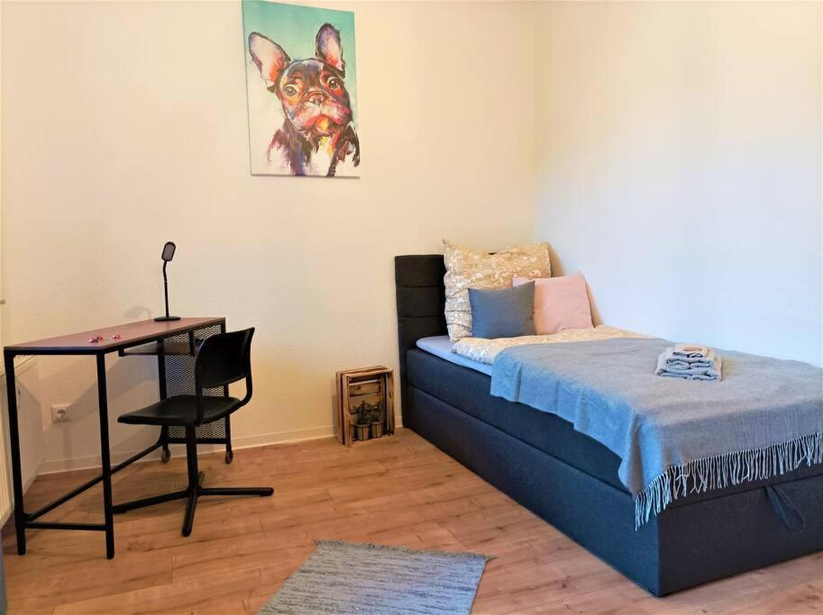 Modernes Apartment Mit Balkon Magdebourg Extérieur photo